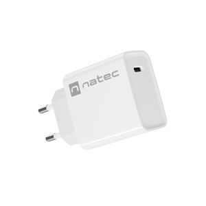 Incarcator universal Natec RIBERA 20W 1X USB-C, alb NUC-2059