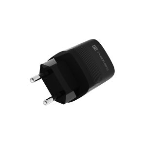 Încărcător universal USB Natec RIBERA GaN 30 W, 1X USB-A, 1X USB-C, negru NUC-2141