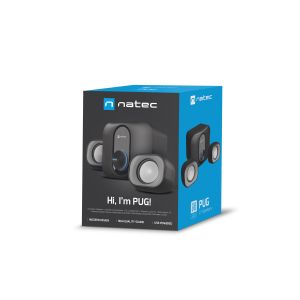 NATEC PUG/2.1/11W/Negru NGL-2111