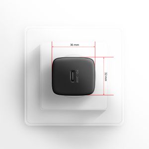 AXAGON ACU-PD20, încărcător de rețea 20W, 1x port USB-C, PD3.0/PPS/QC4+/AFC/Apple, negru ACU-PD20