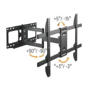 Suport extensibil Brateck LPA69-463D pentru TV 32"-70" 45kg perete reglabil BRLPA69463D