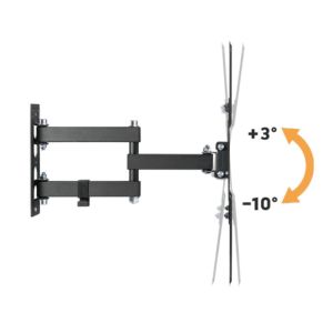 Suport extensibil Brateck LPA68-443 pentru TV 23"-55" 30kg perete reglabil BRLPA68443