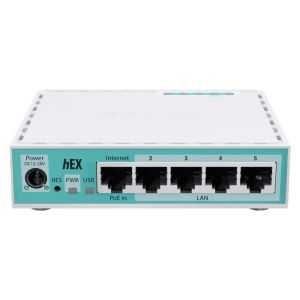 MikroTik E50UG, hEX (versiunea 2024) cu RouterOS L4, desktop E50UG