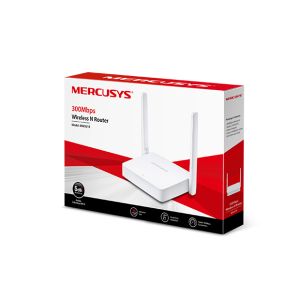 Router WiFi N Mercusys MW301R 300 Mb/s, 3x10/100 RJ45, 2x antenă MW301R