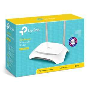 Router N wireless TP-Link TL-WR840N 300 Mbps/AP/extender/WISP, 5x10/100 RJ45 TL-WR840N