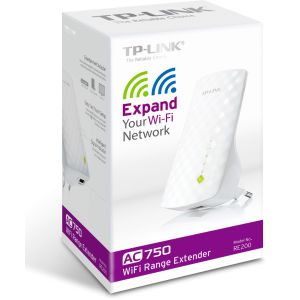 TP-Link RE200 AC750 Dual Band Wifi Range Extender/AP, 3 antene interne, 1x10/100 RJ45, program de alimentare RE200