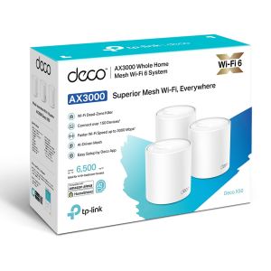 Sistem TP-Link Smart Home Mesh AX3000 WiFi6 Deco X50 (pachet de 1) Deco X50(1-pack)