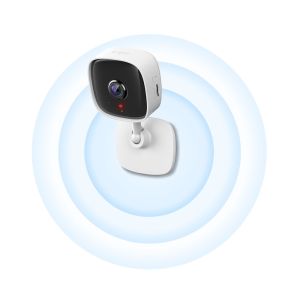 Tapo C100 FullHD 1080p Cameră Wi-Fi de securitate pentru acasă, micro SD, audio bidirecțional, detectarea mișcării Tapo C100