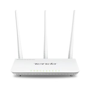 Router WiFi N Tenda F3 (F303) 802.11 b/g/n, 300 Mbps, WISP, repetitor universal, 3 antene de 5 dBi 75010304