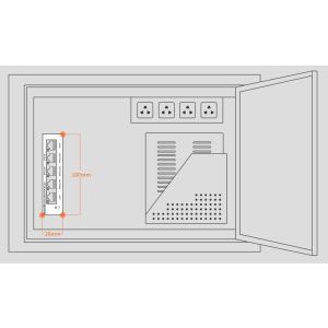 Router Tenda G0-5G-PoE Gigabit PoE MultiWAN, 3x GWAN/GLAN, 1x GWAN, 1x GLAN, 4x PoE 802.3af/at, VPN 75011980