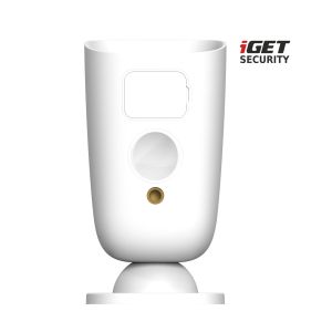 iGET SECURITY EP26 White - Baterie WiFi Cameră FullHD, IP65, sunet, autonom și pentru alarmă M5-4G CZ 75020626