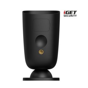 iGET SECURITY EP26 Black - Baterie WiFi Cameră FullHD, IP65, sunet, separat și pentru alarmă M5-4G CZ 75020686