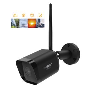 Camera iGET HOME CS6 Black - Cameră WiFi IP FullHD 1080p, vedere pe timp de noapte, audio bidirecțional, IP65 75020807