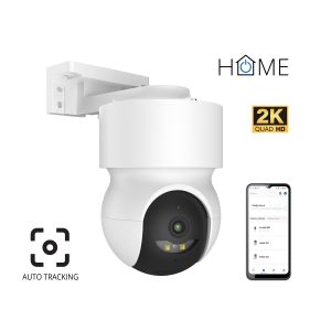 iGET HOME Camera CS8 White - Cameră IP WiFi 2K rotativă, vedere pe timp de noapte, audio, IP65, urmărire automată 75020822