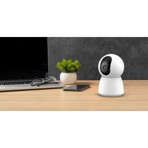 iGET HOME Camera CS4 White - Cameră IP WiFi 2K, vedere pe timp de noapte, audio, RJ45, urmărire automată 75020823