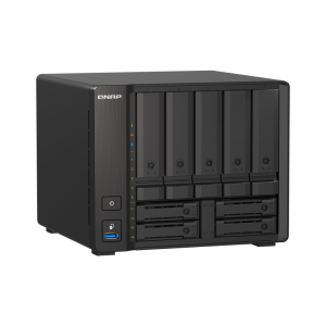 QNAP TS-h973AX-32G (Ryzen 2.2GHz, ZFS, 32GB RAM, 5x 3.5" + 4x 2.5" SATA/2x U.2, 2x 2.5GbE, 1x 10GbE) TS-h973AX-32G