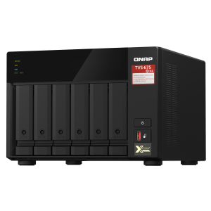 QNAP TVS-675-8G (8 nuclee 2,5 GHz / 8 GB RAM / 6xSATA / 2xM.2 slot NVMe / 2xPCIe / 2x2.5GbE / 1x HDMI 4K) TVS-675-8G