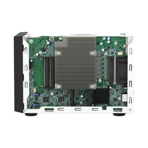 QNAP TVS-h474-PT-8G (2 nuclee 3,7 GHz, ZFS, 8 GB RAM, 4x SATA, 2x M.2 NVMe, 2x PCIe, 2x 2.5GbE, 1x HDMI) TVS-h474-PT-8G