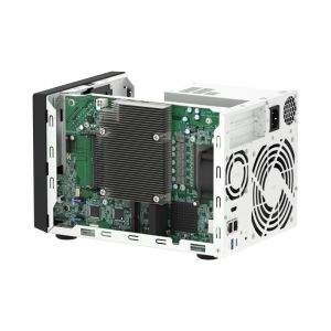 QNAP TVS-h474-PT-8G (2 nuclee 3,7 GHz, ZFS, 8 GB RAM, 4x SATA, 2x M.2 NVMe, 2x PCIe, 2x 2.5GbE, 1x HDMI) TVS-h474-PT-8G