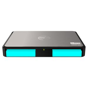 QNAP HS-264-8G (4 nuclee 2,9 GHz, 8 GB RAM, 2x SATA, 2x 2.5GbE, 2x HDMI 4K, 2x USB, silentios) HS-264-8G