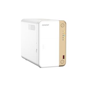 QNAP TS-262-4G (2 nuclee 2,9 GHz, 4 GB RAM, 2x SATA, 2x M.2 NVMe, 1x PCIe, 1x 2.5GbE, 1x HDMI 4K, 4x USB) TS-262-4G