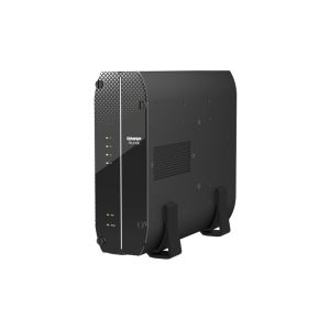 QNAP TS-410E-8G (4 nuclee 2,6 GHz, 8 GB RAM, 4 x 2,5" SATA, 2 x 2,5 GbE, 4 x USB 3.2, 1 x 4K HDMI, fără ventilator) TS-410E-8G