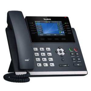 Telefon SIP Yealink SIP-T46U, PoE, LCD de 4,3" 480x272, 27 prog.tl., 2xUSB, Gig SIP-T46U