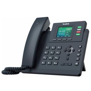 Telefon SIP Yealink SIP-T33G, PoE, LCD color 2.4" 320x240, 4 x conturi SIP, GigE SIP-T33G