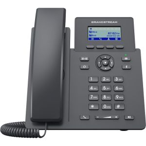 Telefon SIP Grandstream GRP2601P, ecran LCD de 2,21 inchi, 2 conturi SIP, port de 100 Mbit, PoE GRP2601P