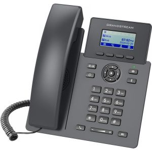 Telefon SIP Grandstream GRP2601P, ecran LCD de 2,21 inchi, 2 conturi SIP, port de 100 Mbit, PoE GRP2601P