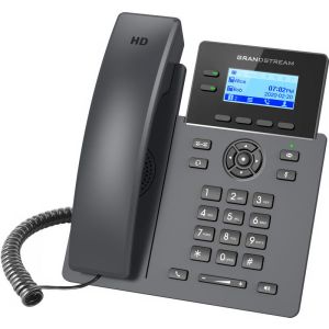 Telefon SIP Grandstream GRP2602G, ecran LCD cu iluminare din spate de 2,21", 4 conturi SIP, port 2x1Gbit, PoE GRP2602G