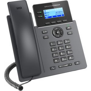 Telefon SIP Grandstream GRP2602G, ecran LCD cu iluminare din spate de 2,21", 4 conturi SIP, port 2x1Gbit, PoE GRP2602G