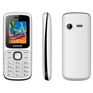 ALIGATOR D210 Dual sim alb-negru AD210WB