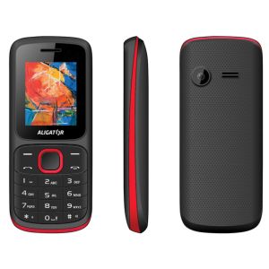 ALIGATOR D210 Dual sim negru-rosu AD210BR