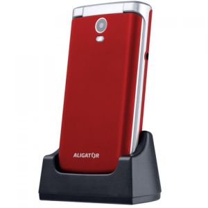 ALIGATOR V710 Senior roșu-argintiu+st.nab. AV710RS