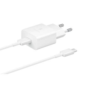 Încărcător Samsung cu port USB-C (15W), alb EP-T1510XWEGEU