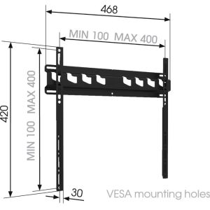 MA3000 Suport fix Vogel&#39;s pentru TV 32-55" MA 3000