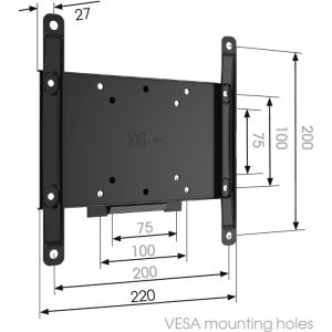 MA2000 Suport fix Vogel&#39;s pentru TV 19-40" MA 2000