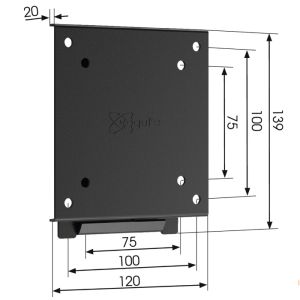 Suport fix de perete pentru LCD Vogel&#39;s MA1000, 17-26" MA 1000