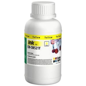 Cerneală pentru cartuşul Canon CL-541Y, dye, galben (yellow), 200 ml