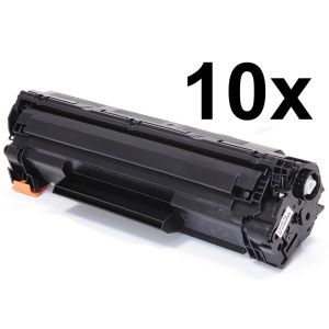 Toner Canon 737, CRG-737, pachet de zece, negru (black), alternativ