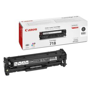 Toner Canon 718, CRG-718, pachet de două, negru (black), original