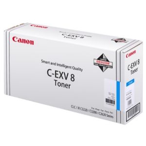 Toner Canon C-EXV8, azuriu (cyan), original