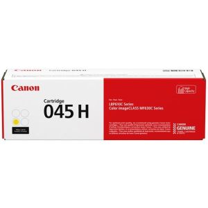 Toner Canon 045H Y, CRG-045H Y, galben (yellow), original