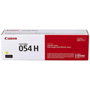 Toner Canon 054H Y, CRG-054H Y, 3025C002, galben (yellow), original