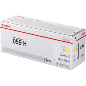 Toner Canon 059H Y, CRG-059H Y, 3624C001, galben (yellow), original