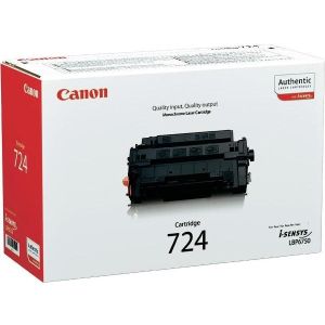 Toner Canon 724, CRG-724, negru (black), original