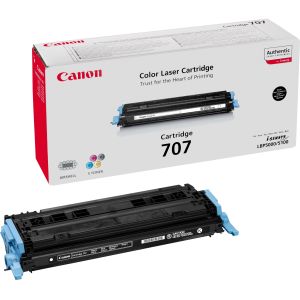 Toner Canon 707, CRG-707, negru (black), original