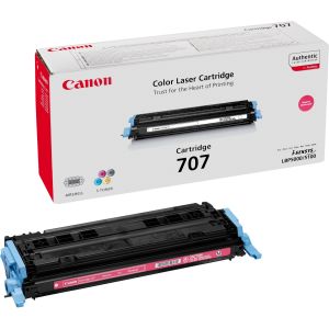 Toner Canon 707, CRG-707, purpuriu (magenta), original