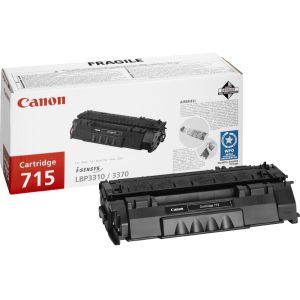 Toner Canon 715, CRG-715, negru (black), original